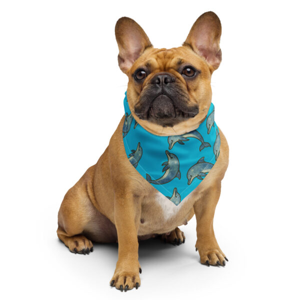 Dolphin Blue Bandana - Image 10