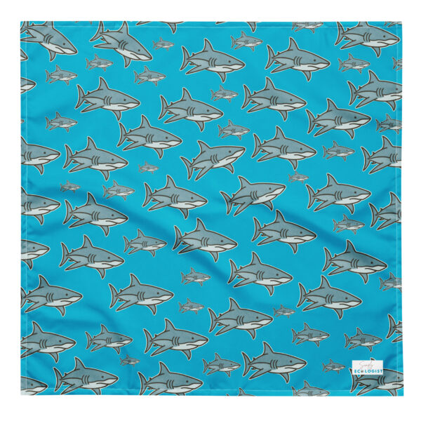 Blue Shark Bandana - Image 10