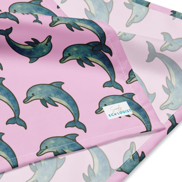 dolphin pink bandana