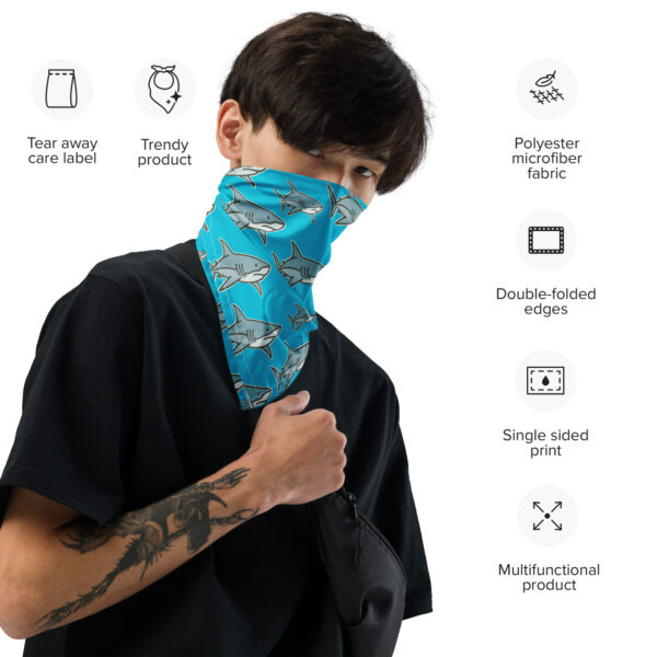 Blue Shark Bandana