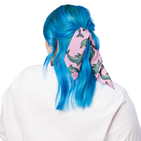 dolphin pink bandana