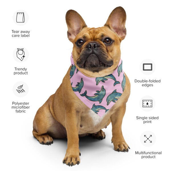 dolphin pink bandana