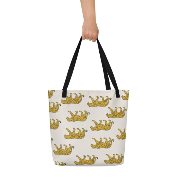 Large Leopard Tote Bag