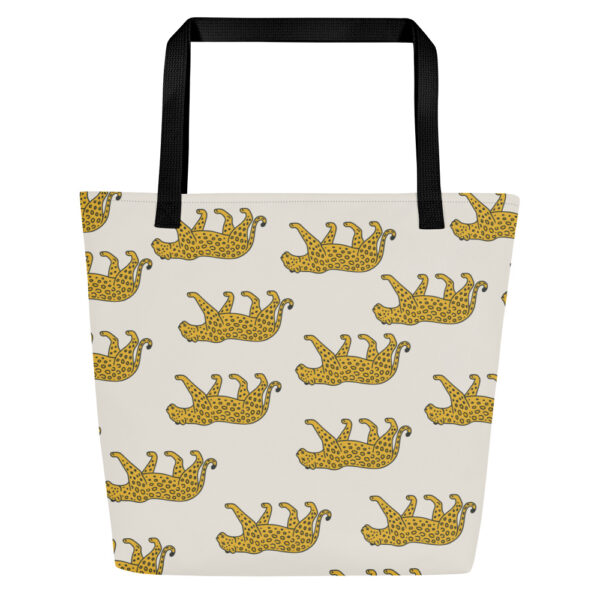 Large Leopard Tote Bag