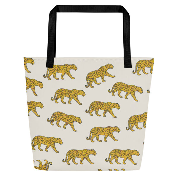 Large Leopard Tote Bag - Image 6