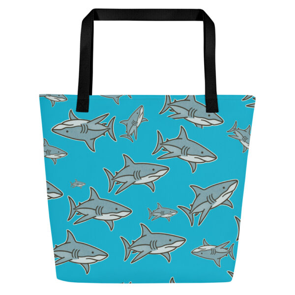 Large Shark Tote Bag - Image 9