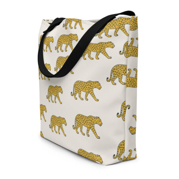Large Leopard Tote Bag