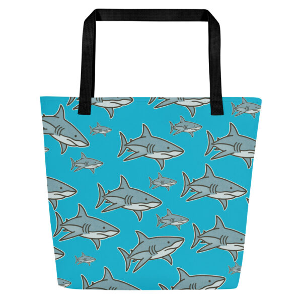 Large Shark Tote Bag - Image 8
