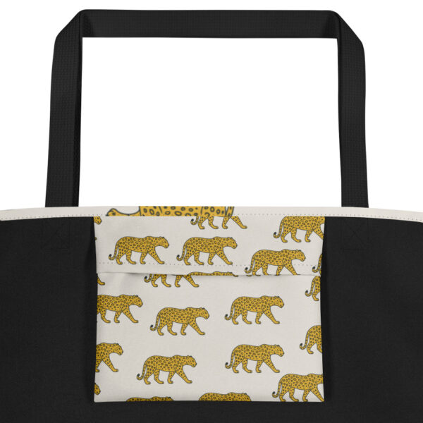 Large Leopard Tote Bag - Image 5