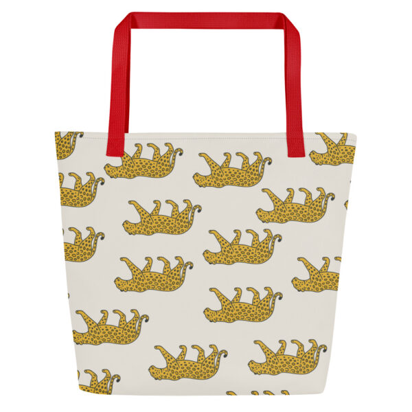 Large Leopard Tote Bag