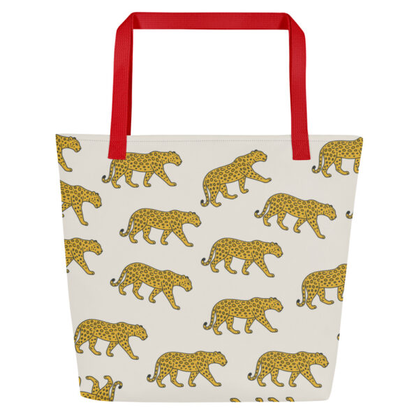 Large Leopard Tote Bag - Image 9