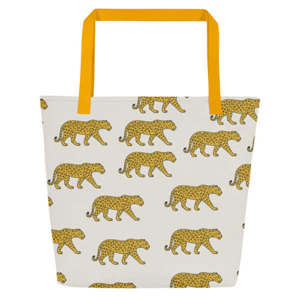 Large Leopard Tote Bag