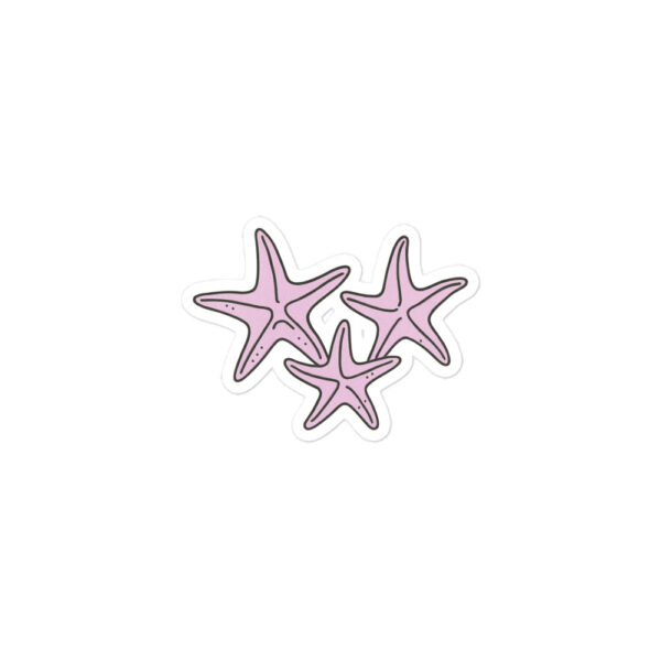 Pink Sea Stars Sticker
