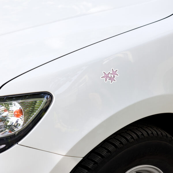 Pink Sea Stars Sticker