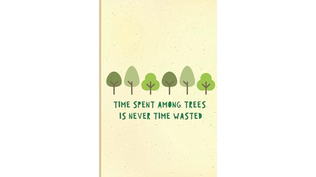 nature inspired tree notebook