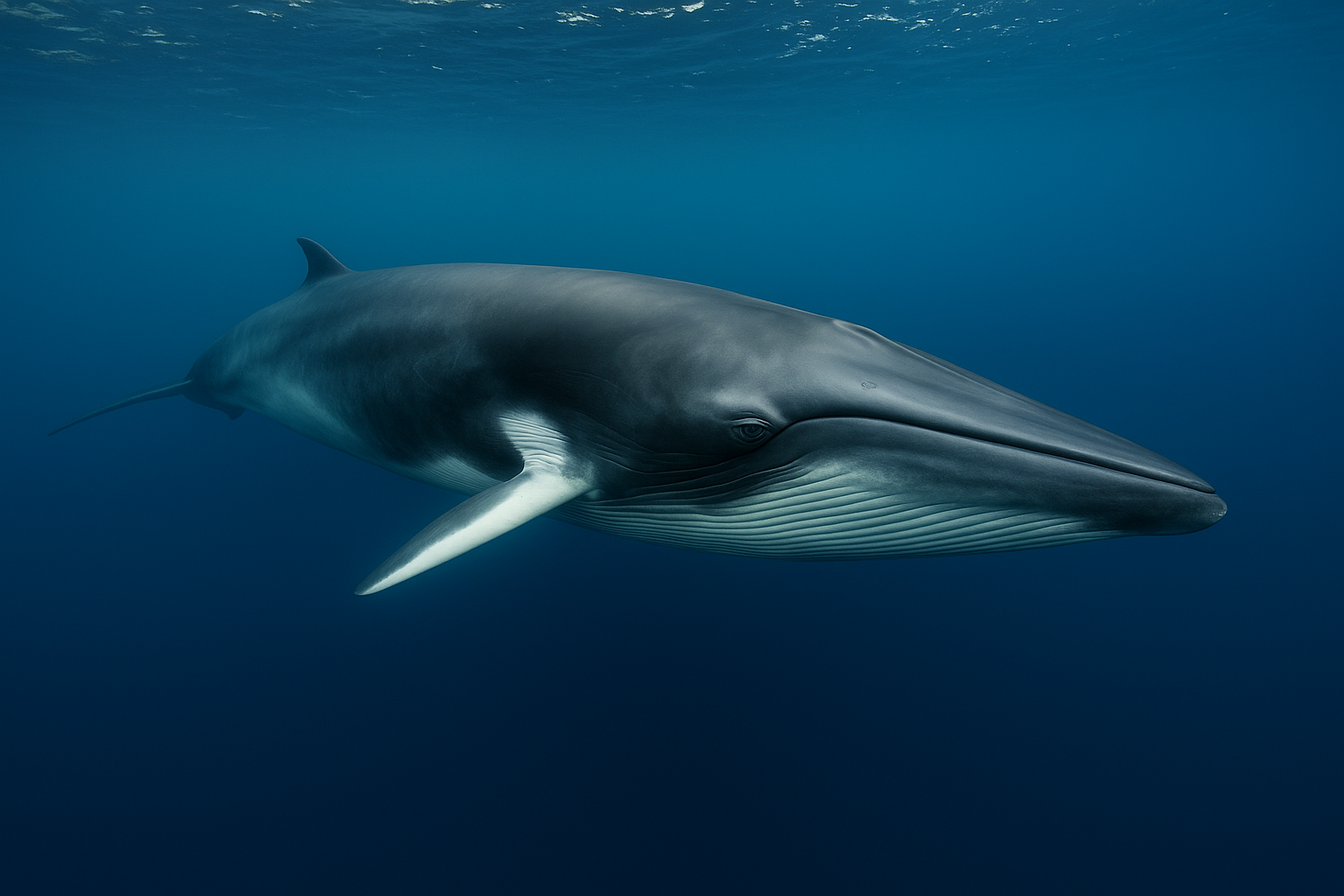 Fin Whale - Balaenoptera physalus 2 Fin whale - Balaenoptera physalus