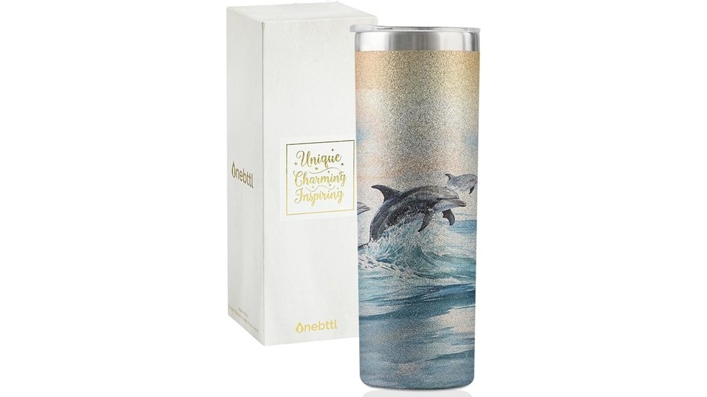 dolphin stainless steel tumbler