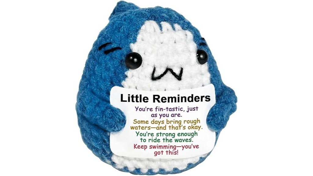 supportive shark crochet gifts