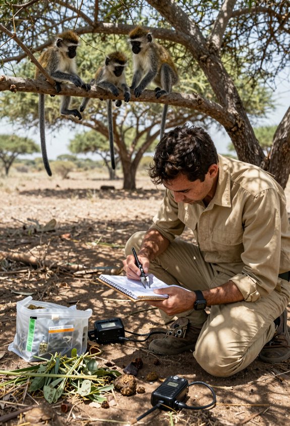 internship with vervet monkeys
