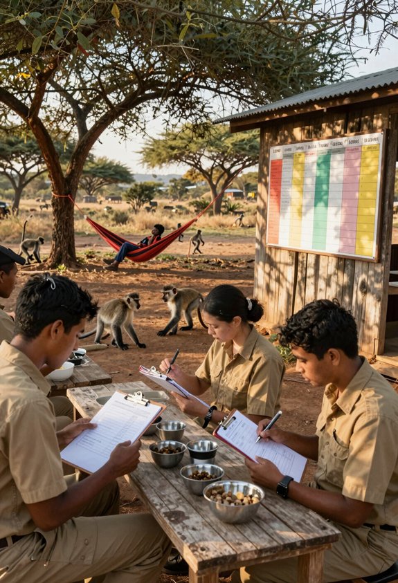 structured primate care schedule