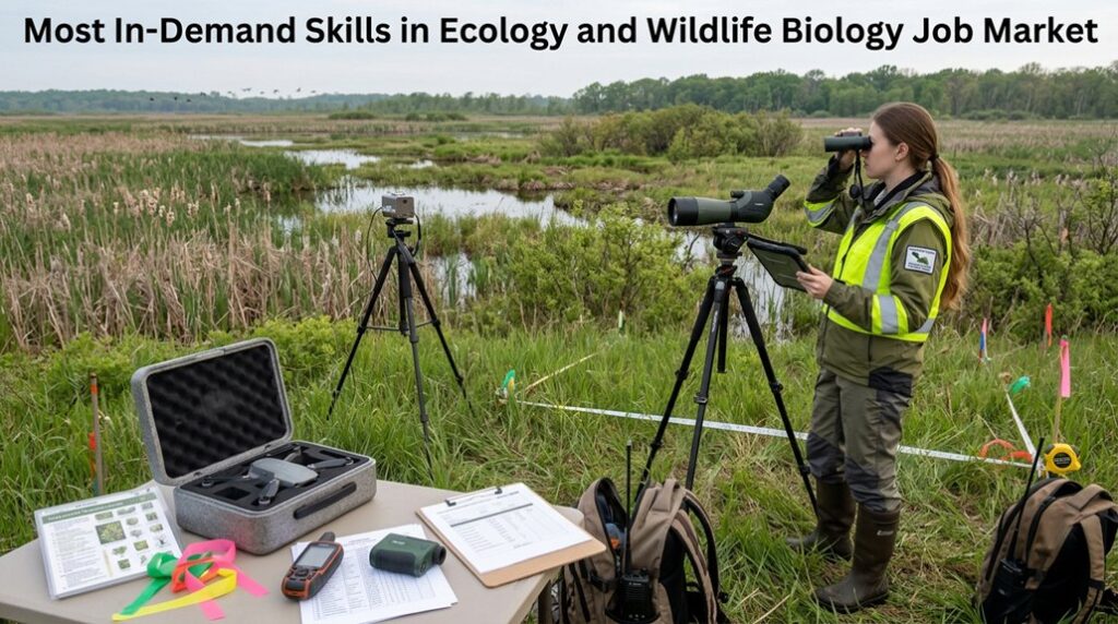 Most In-Demand Skills in Ecology and Wildlife Biology Job Market 2 conservation data analysis fieldwork