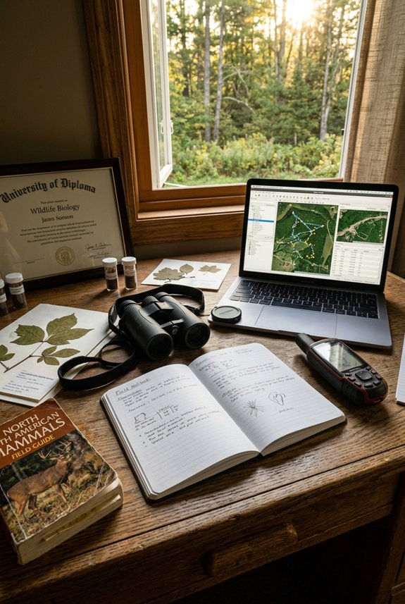 wildlife biologist gis surveys