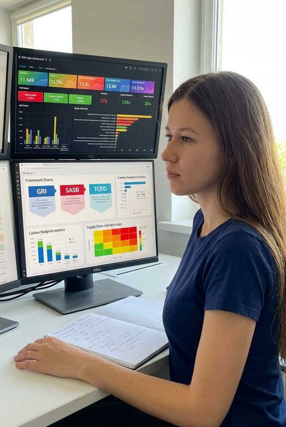frameworks platforms interoperable esg data