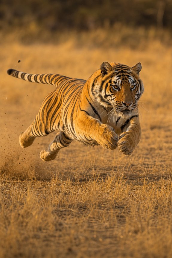 How Fast Can a Tiger Run 3 30 40 mph sprint bursts