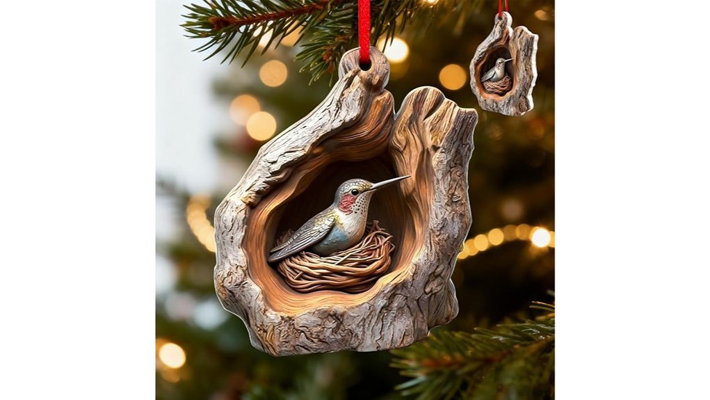3d forest animal ornaments