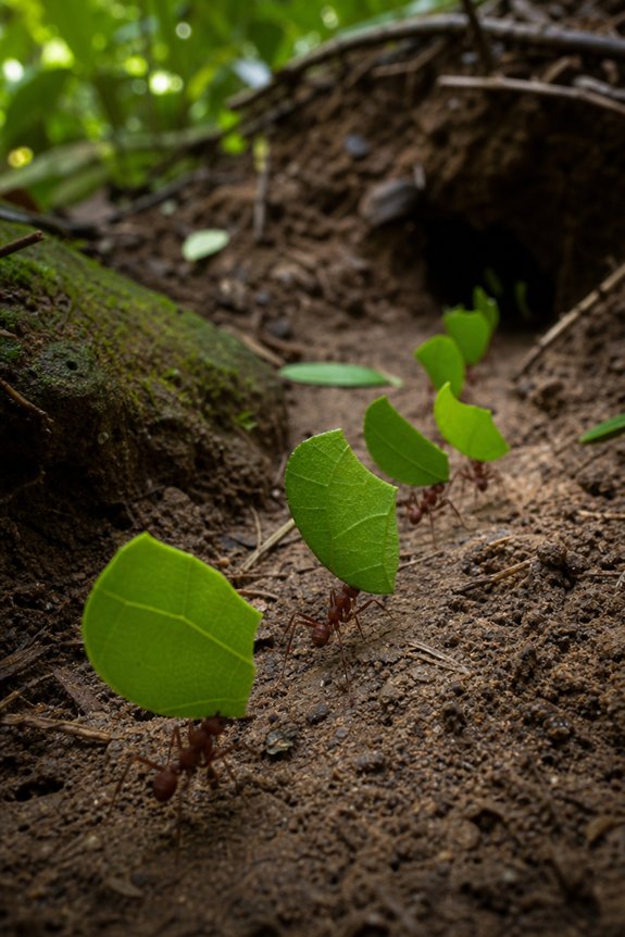What Eats Tree Leaves: Leaf Eating Animals 20 ants cultivate underground fungal gardens