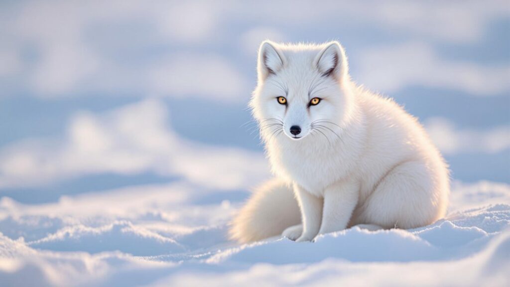 arctic foxes unique adaptations