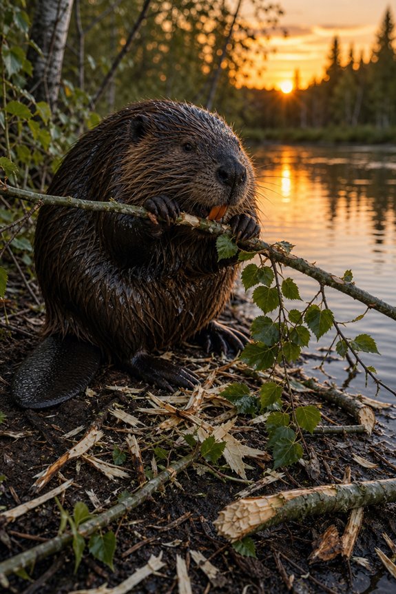 What Eats Tree Leaves: Leaf Eating Animals 16 beavers strip bark and cambium