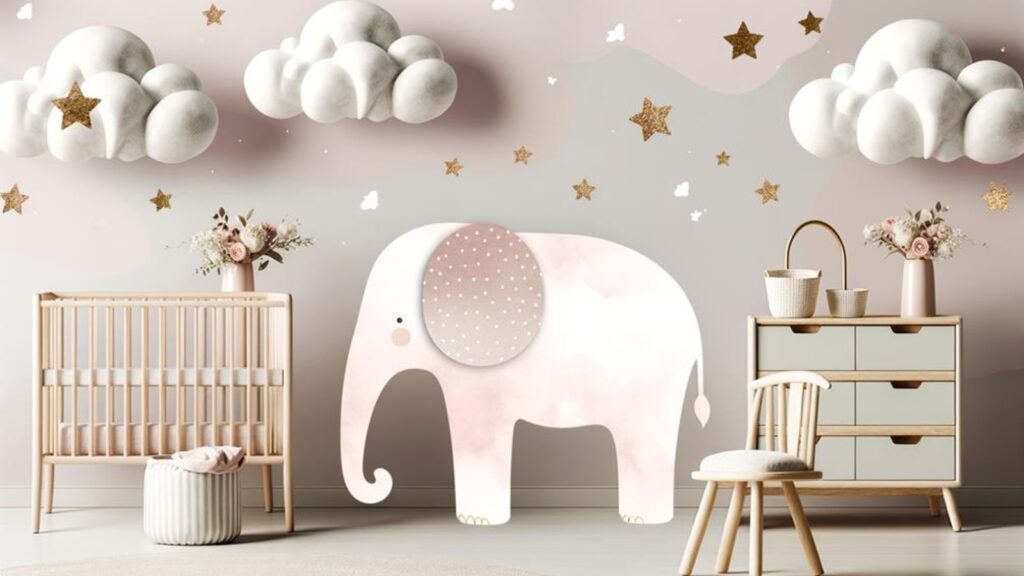 15 Best Elephant Nursery Decor for Girls 34 cute elephant baby decor
