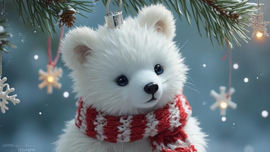 charming polar bear ornaments