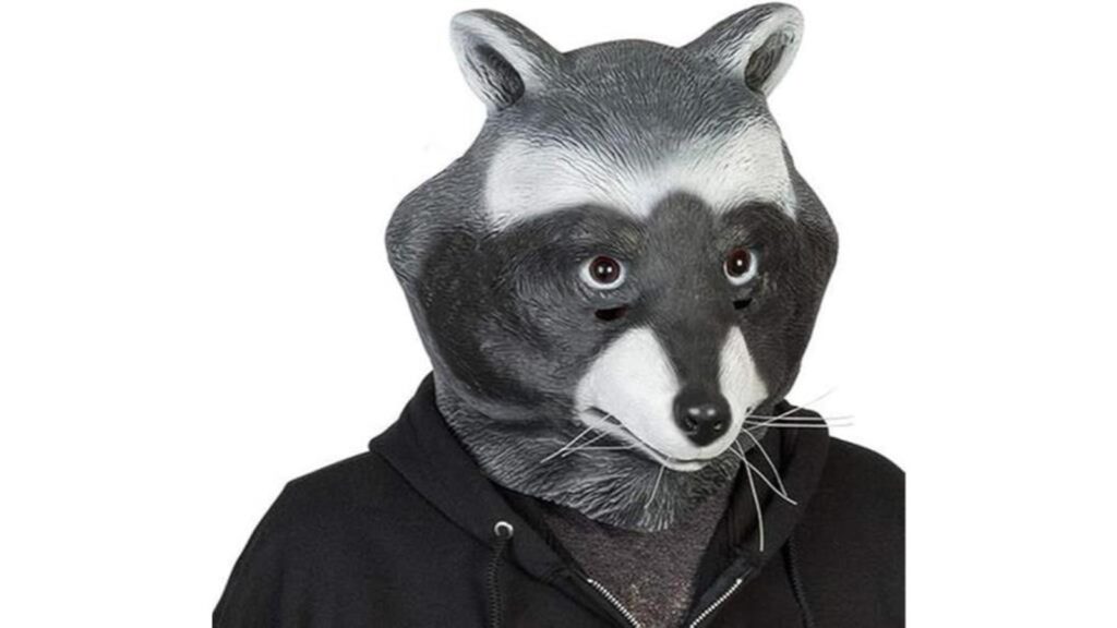 15 Spookiest Raccoon Halloween Masks That'll Make You the Talk of the Town 4 raccoon halloween masks