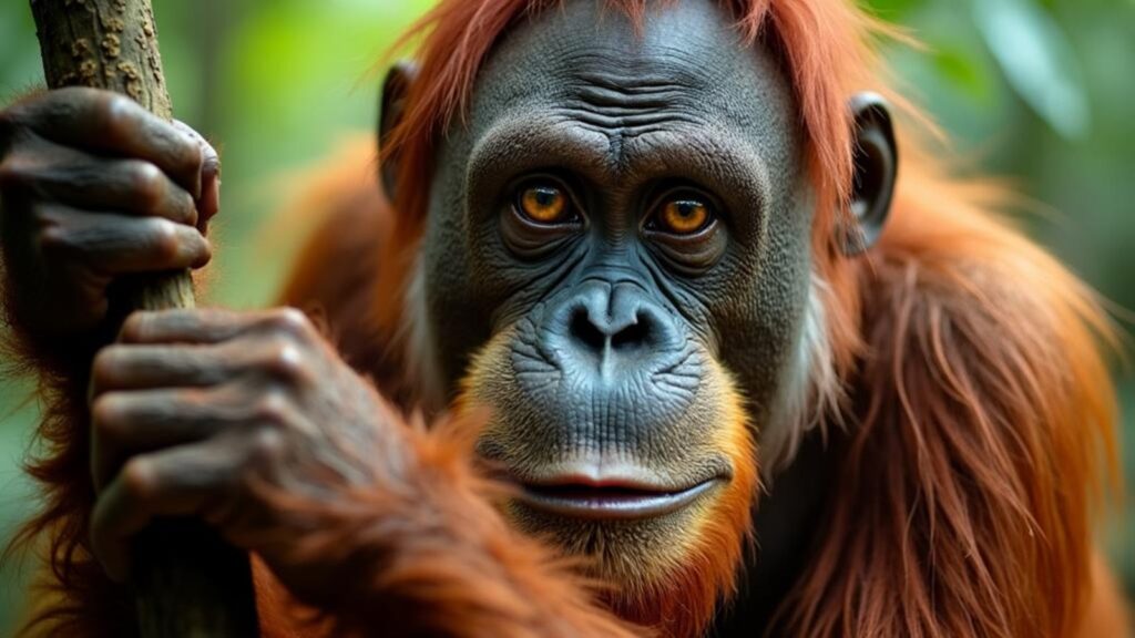 bornean orangutan lifespan facts
