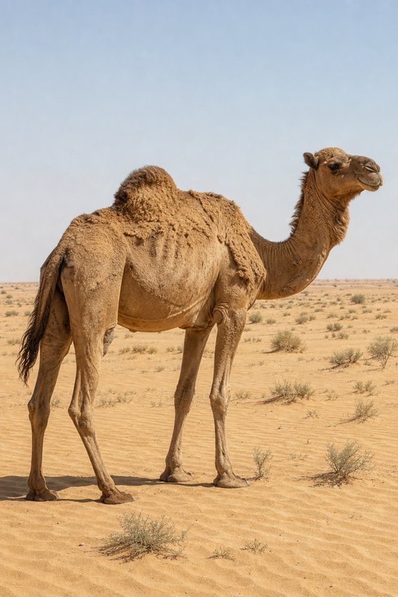 camel survives tail loss