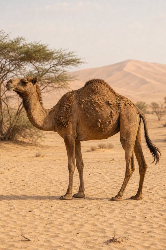 camel tail behavior differences