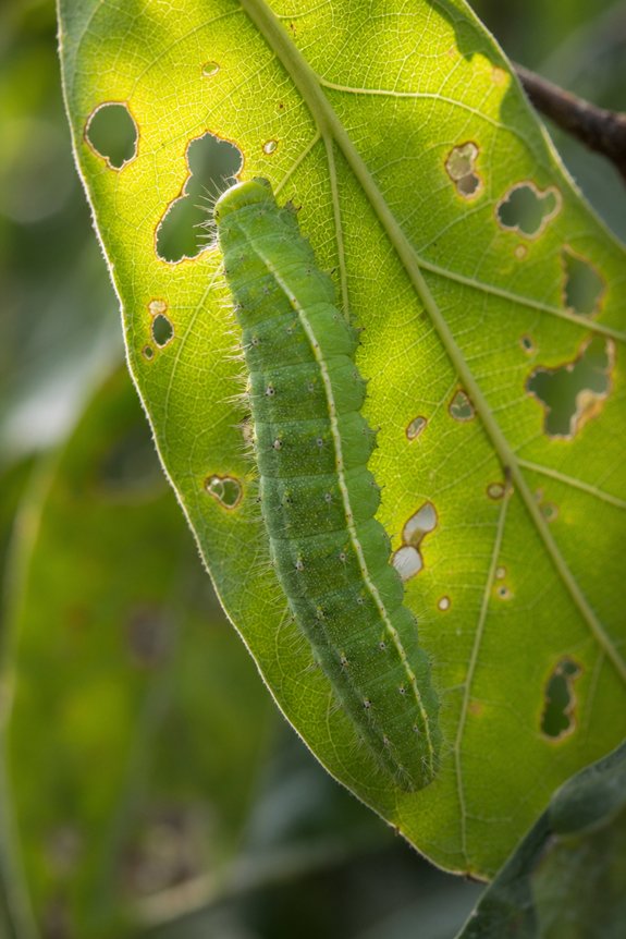 What Eats Tree Leaves: Leaf Eating Animals 18 caterpillars devour young leaves
