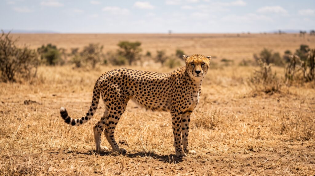 cheetahs rarely attack humans