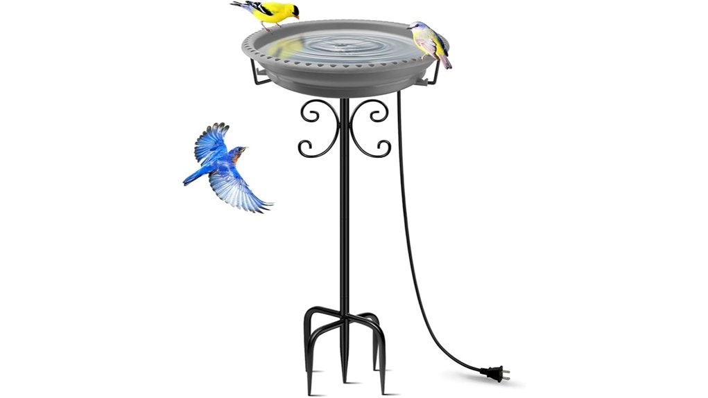 Heated Bird Baths for Winter: 20 Picks and the Depth Rule Most People Miss 13 daoeny heated winter birdbath