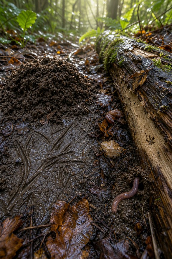 What Animals Eat Worms 26 distinctive predator tracks and signs