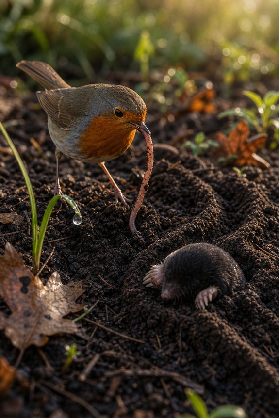 What Animals Eat Worms 21 earthworms and predators balance