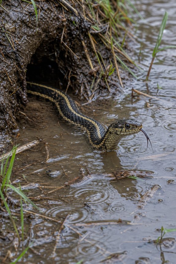 flooded burrows force evacuations