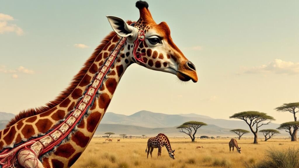 giraffe neck anatomy overview