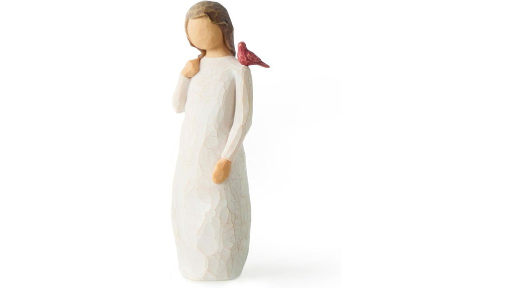The Best Cardinal Gifts That Wow Any Fan 3 hand painted willow tree figurine