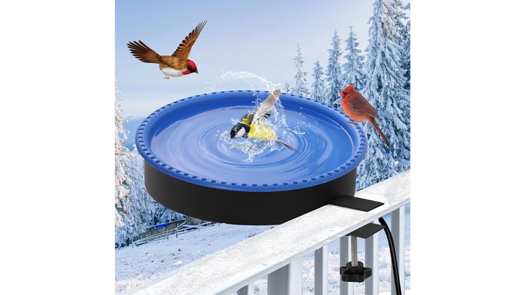 Heated Bird Baths for Winter: 20 Picks and the Depth Rule Most People Miss 23 heated outdoor bird bath