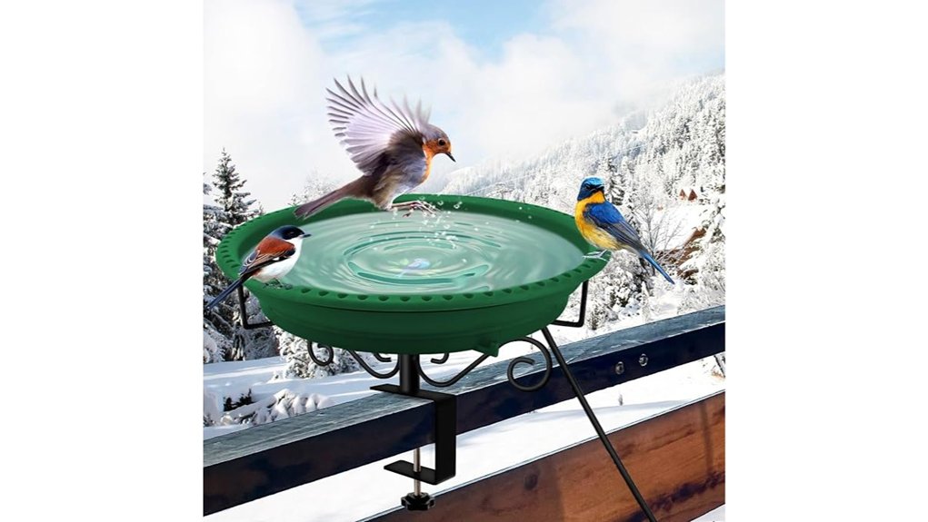 Heated Bird Baths for Winter: 20 Picks and the Depth Rule Most People Miss 15 heated outdoor bird bath