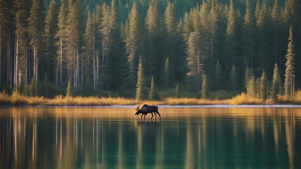 moose diving depth research