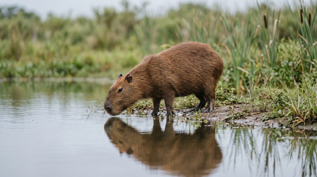 Animals Like Capybaras 6 large semi aquatic south american rodents